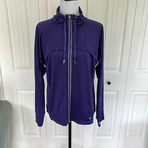 Champion Deep Purple Athletic Jacket - Picture 1 of 5